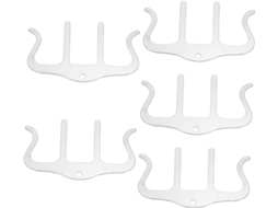 Conjunto de 5 alfinetes metálicos Vicasky para partituras, suporte portátil para livros, fixador de páginas de piano, leve.