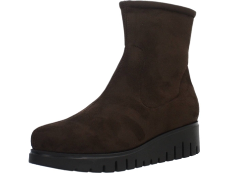Sapatos de Mulher PINOSOS Tecido Castanho (37)