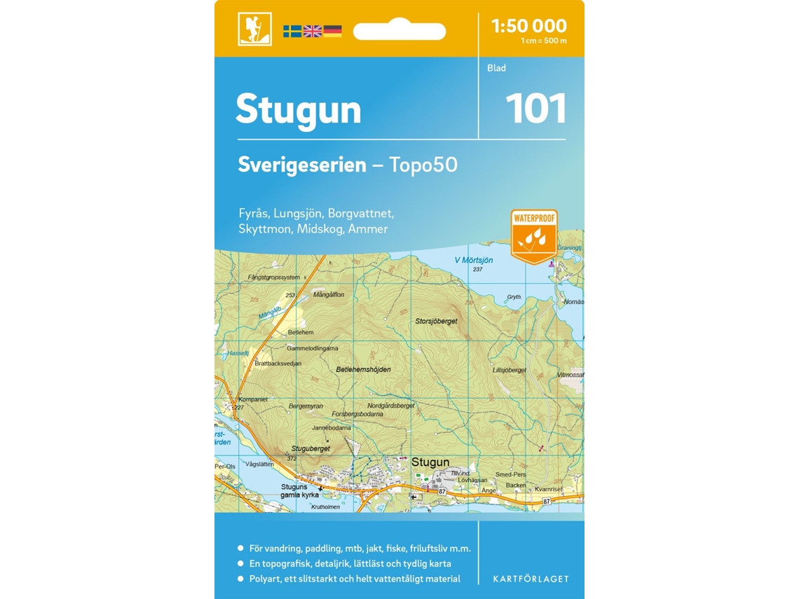 101 Stugun Suécia Série Topo50 9789189997806 BRILVIBERA