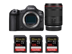 Eos R5 Mark Ii + Rf 35mm F/1.4 L Vcm + 3 Sandisk 128gb Uhs ii 300mb/s + Ebook “20 Dicas para Fotos Que Impressionam” CANON