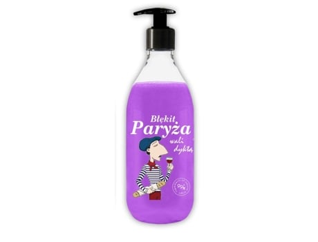 Gel De Banho E Mãos Laq, Paris Azul, 500 Ml Latech