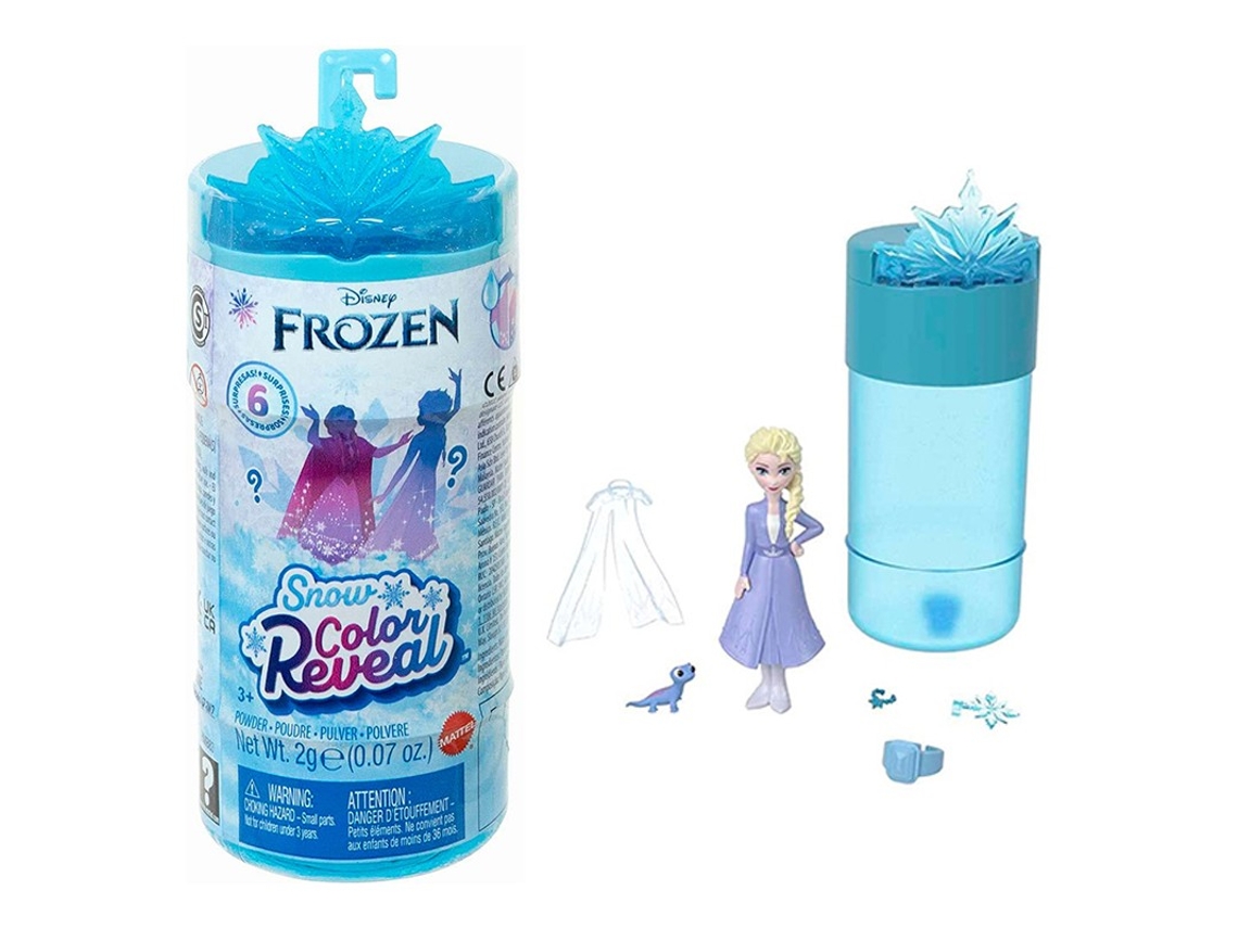 Brinquedos - Boneca Frozen Snow Color Reveal - Mattel - Loja Virtual