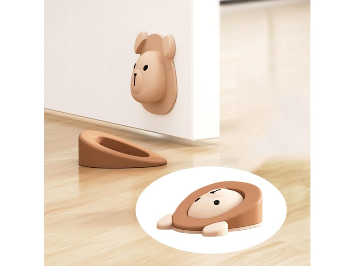 Protetor De Parede Para Porta, Mini E Fofo, Antiderrapante E Anticolisão