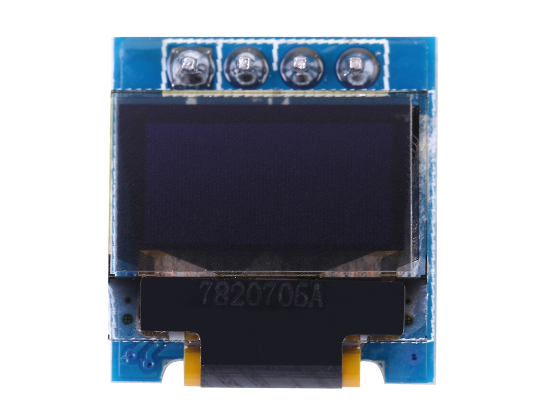 Laxiscreed Módulo Oled 0,49" 128x32 Com Interface I2c Para Projetos Eletrónicos