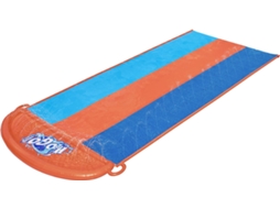 Pista deslizante de pista tripla BESTWAY 488x207 cm mais de 3 anos