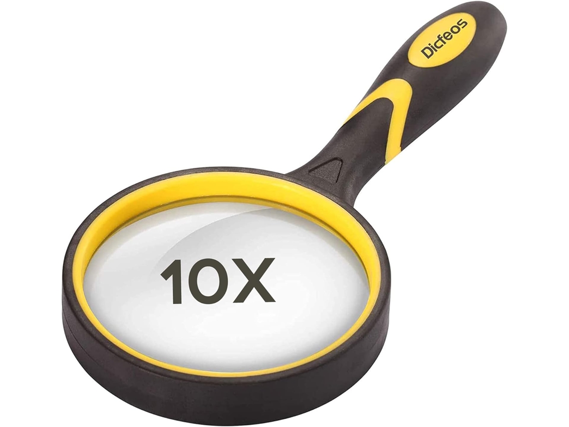 Ferramenta Essencial Para Exploração Da Natureza Lupa Com Ampliação De 10x, Cabo Macio E Antiderrapante, Ideal Para Crianças E Idosos, Experiência De