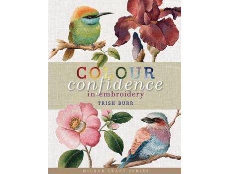 Livro colour confidence in embroidery de trish burr (inglês)