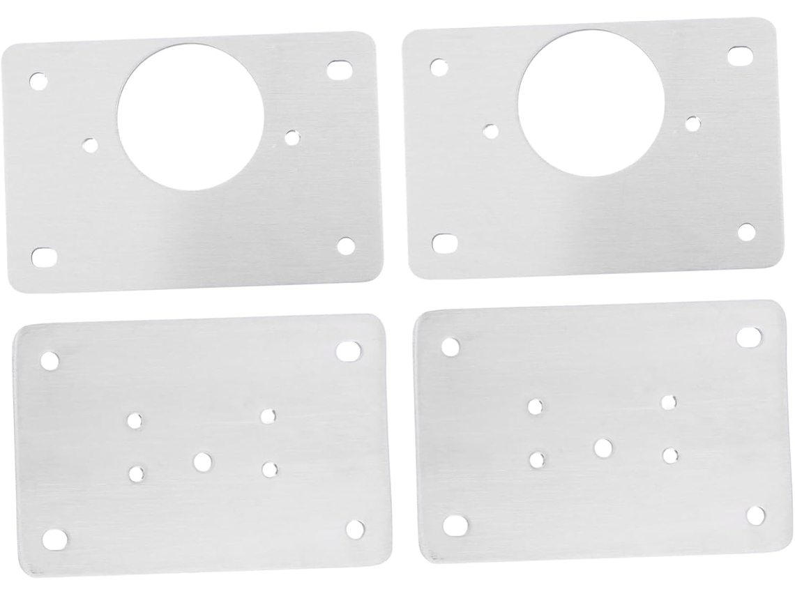 Kit De Reparo Armário Com 4 Peças, Placa Conserto Para Portas Armários