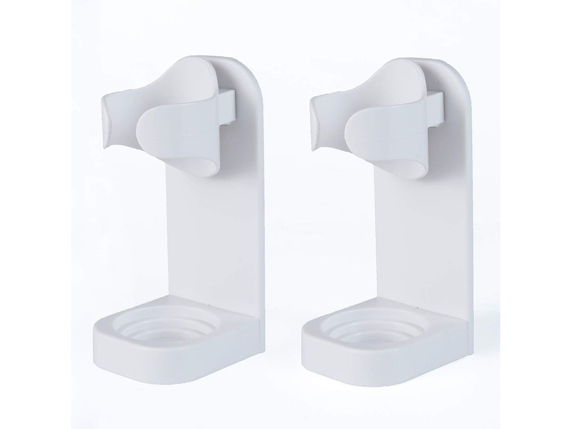 2026 portacepillos Eléctricos Linjou, Organizador de Pared para Pasta de Dientes, Blanco Pack de 2