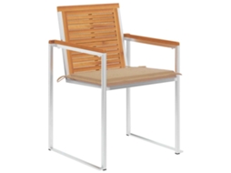 Maison Exclusive - Cadeiras De Jardim 6 Pcs C/ Almofadões Madeira De Acácia Maciça