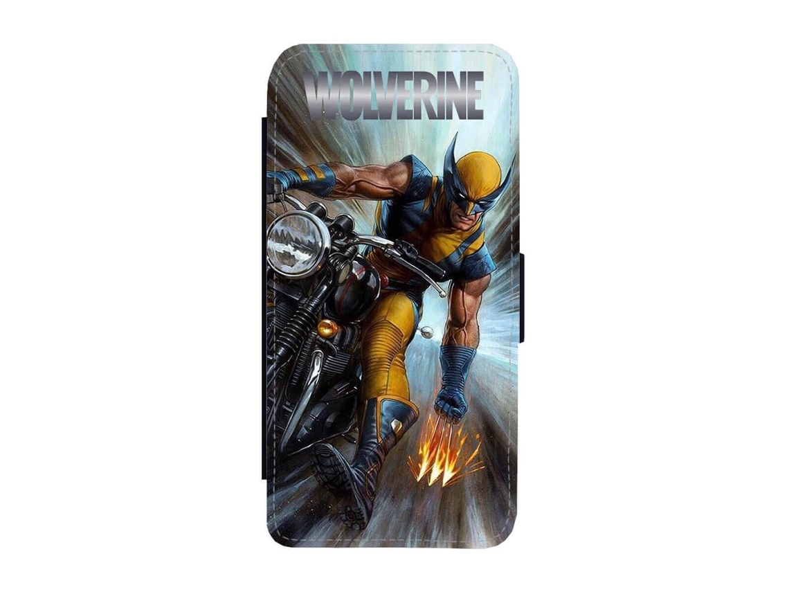 Capa Flip Para Iphone 17 Do Wolverine