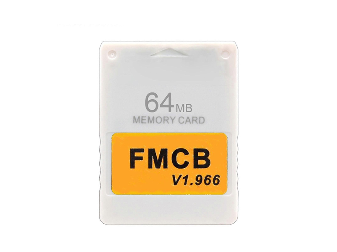 Mcboot Card V1.966 Cartão De Memória Plug In De 8 Mb/16 Mb/32 Mb/64 Mb Grátis E Uso Para Console De Jogos Fmcb 1.966 Versão Branca Ly Ebike