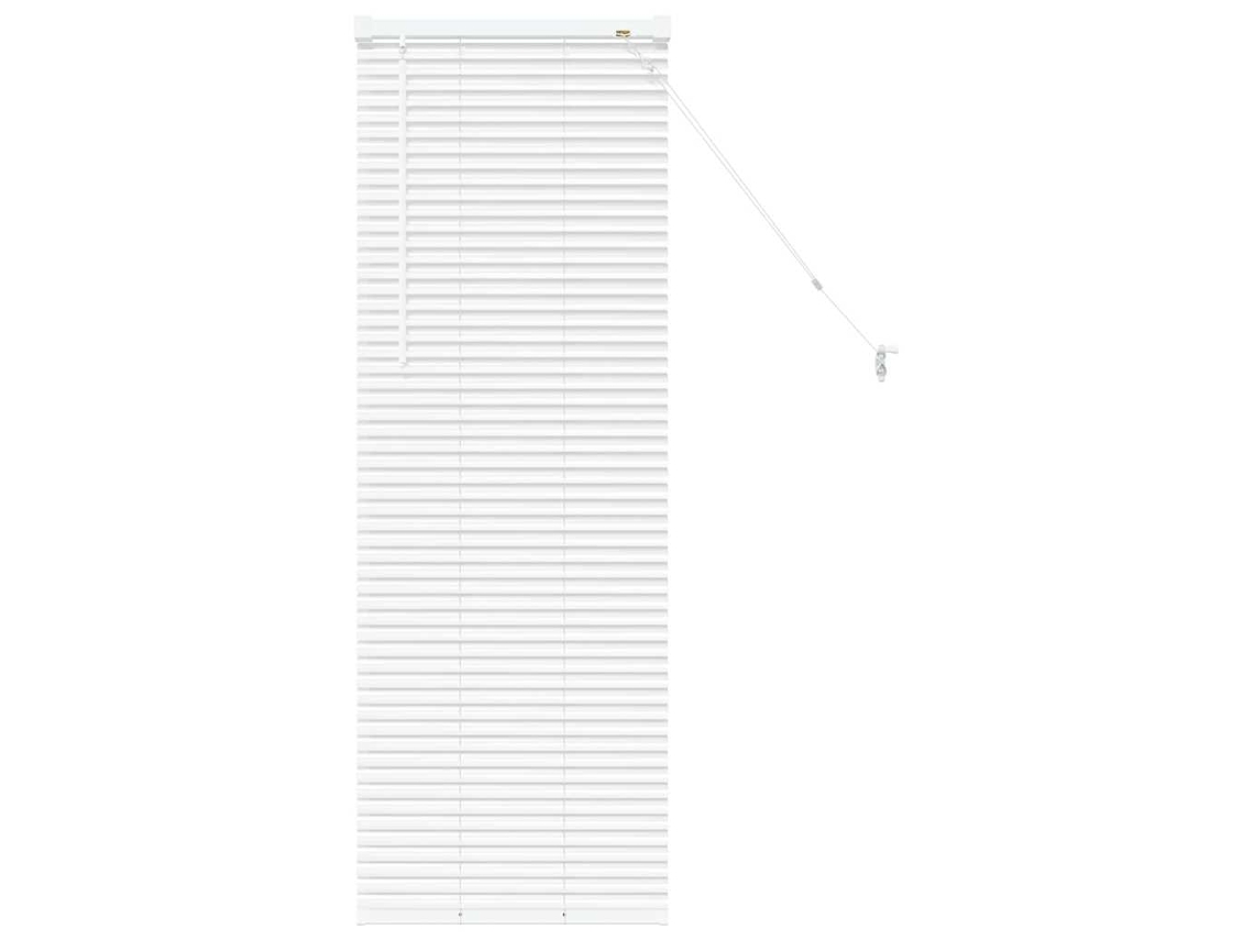Conjunto 1 Persianas Venecianas Vidaxl Branco Alumínio (130 X 50 Cm)