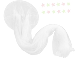Cortina De Cama Com Mosquiteiro Estilo Dossel Para Decoração Quarto, Ideal Para Quarto De Princesa, Com Proteção Contra