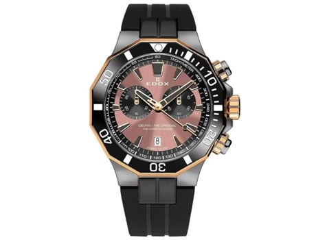 Relógio Edox Swiss® Delfin The Original Chrono 10112 357grnca Brnr