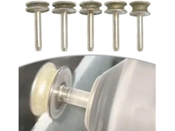Cabeça De Rebolo Para Vidro, Jade E Pedra, Com Diâmetros 3 Mm, 4 5 6