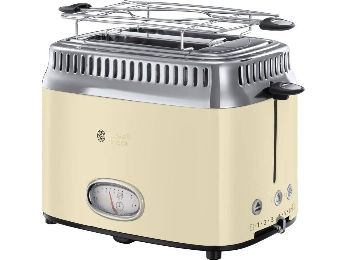 Torradeira RUSSELL HOBBS Retro 21682-56 (Creme - 1300 W)