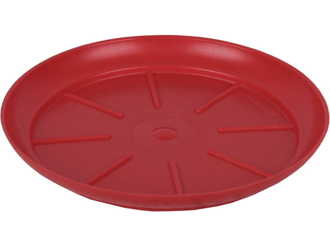 Prato para Vasos COFAN AleaCor Vermelho (11 cm)