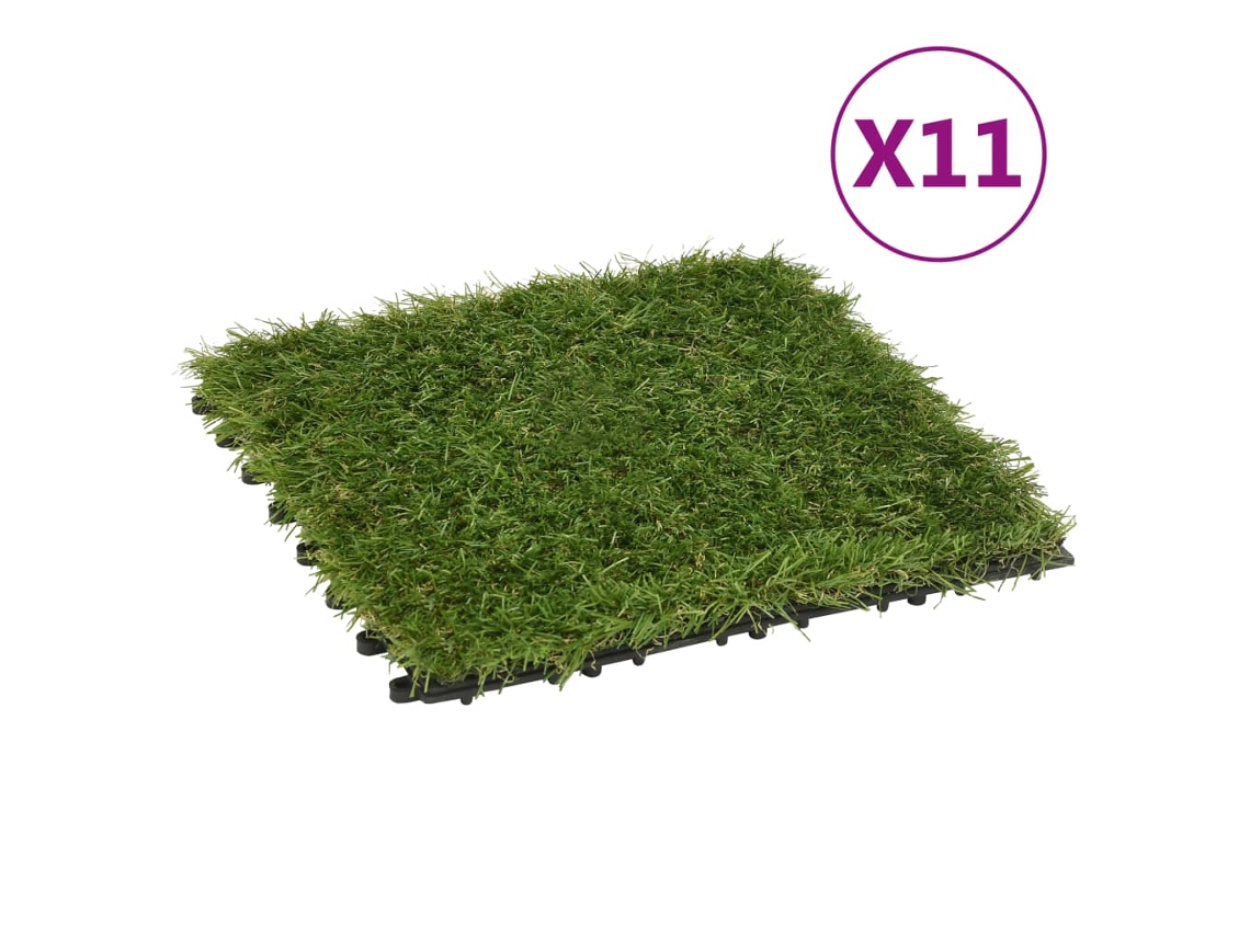 Artificial Grass Vidaxl Verde Polietileno (n/a)
