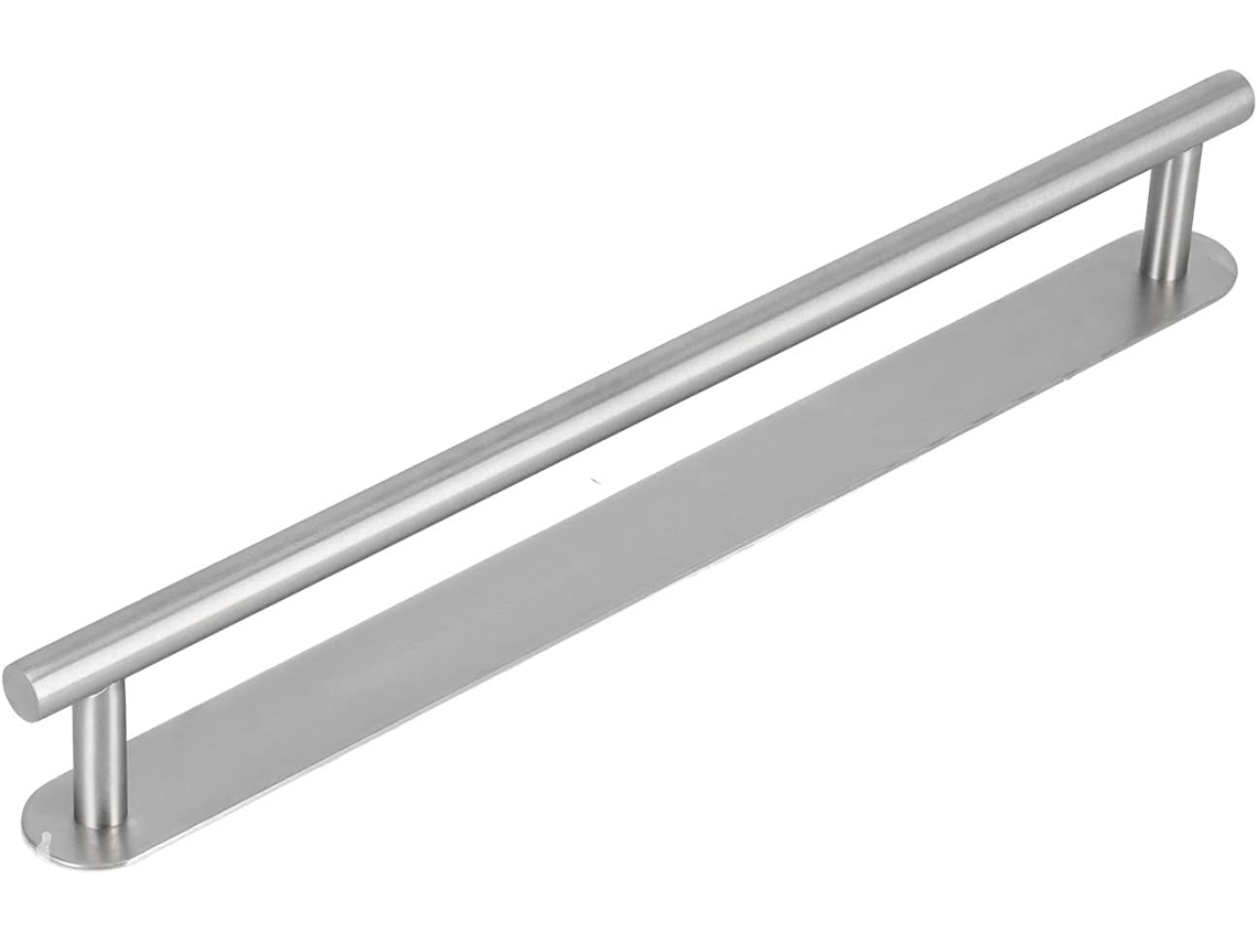Suporte Para Toalhas Cryfokt Em Aço Inoxidável 304 Escovado, Barra Única, Estilo Moderno, Para Banheiro E Cozinha, Com