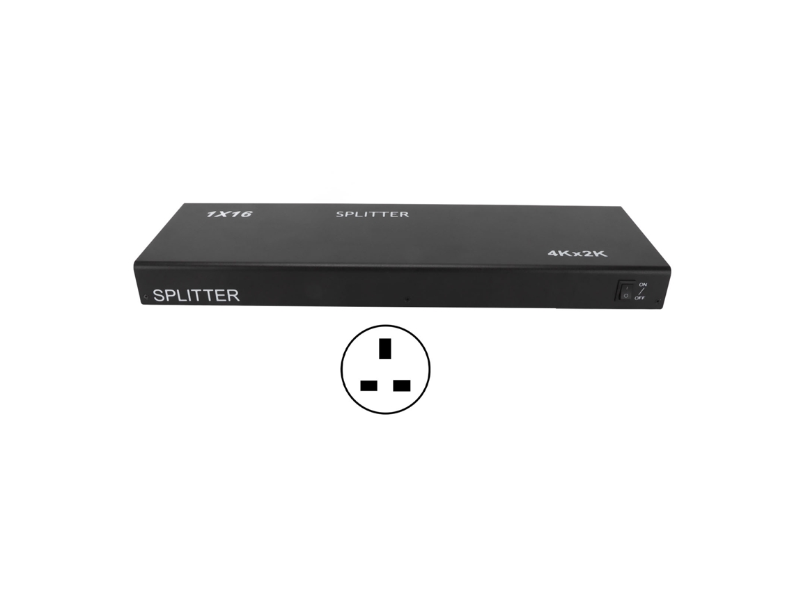Divisor Hdmi EOOCOO (1 Entrada 16 Saídas Transmissão 4k)