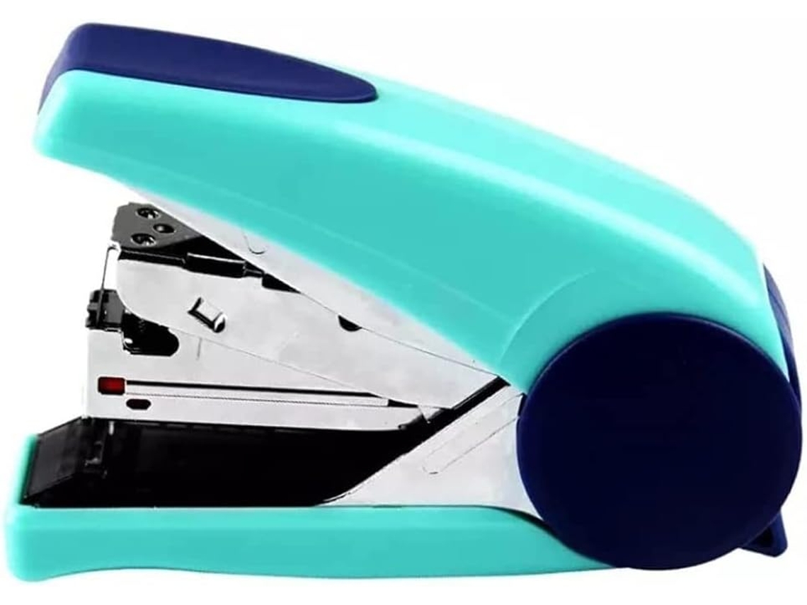 Grampeador Manual Compacto com Capacidade para 40 Folhas, Cabe na Palma da Mão, Multifuncional e Que Economiza