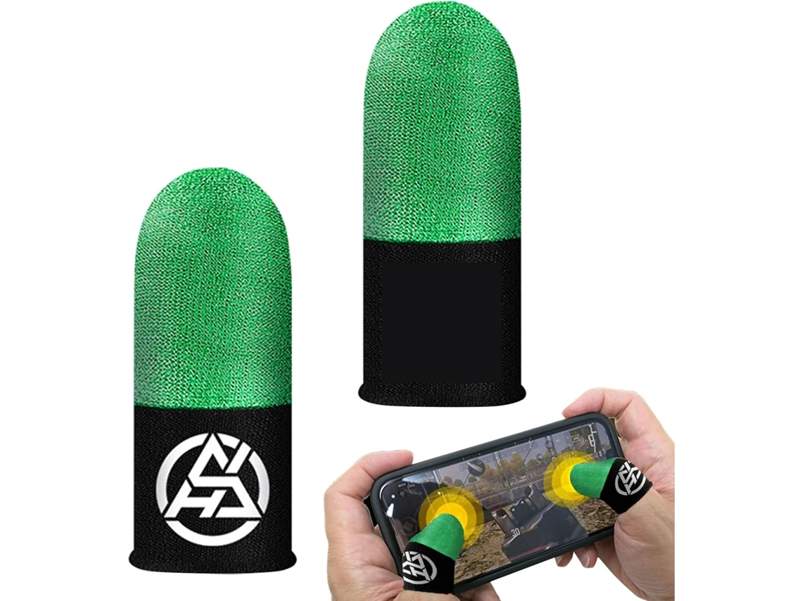 Luvas Genéricas Para Jogos Em Celular – Pacote Com 2 Unidades De Capas Controles Mobile, Proteção Respirável Para