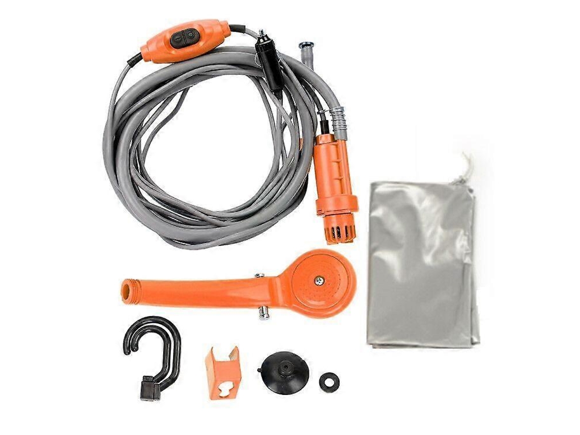 Kit De Bolsa De Água Para Chuveiro Elétrico De Acampamento 12v Para Viagem, Carro, Caminhada, Calças PENGDSJE
