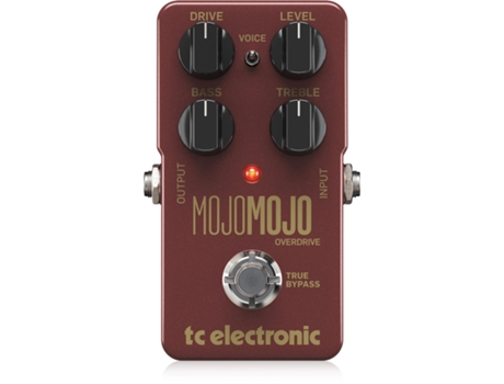 Pedal de efeitos Mojomojooverdrive Pedal de volume Preto, Castanho, Cinzento Tc Electronic