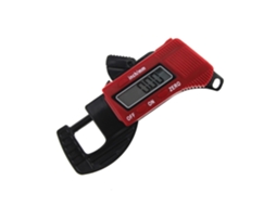 Cabilock 2 Peças Medidor De Espessura Digital Portátil Vermelho Em E