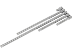 Conjunto De 5 Barras De Extensão Ak6351 Com Encaixe Quadrado De 1/2".