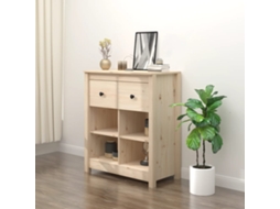 Aparador 70x35x80 cm Madera Maciza de Pino