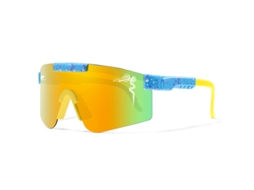 (estilo 8) Óculos De Sol Unissex Para Ciclismo Com Proteção Uv400 E Lentes De Polímero À Prova De Vento.