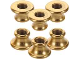 Conector Inoomp de 6 Peças em Ferro Maciço para Tubos de Lâmpadas com Rosca Interna M10, para Luminárias de Mesa CHABERLU