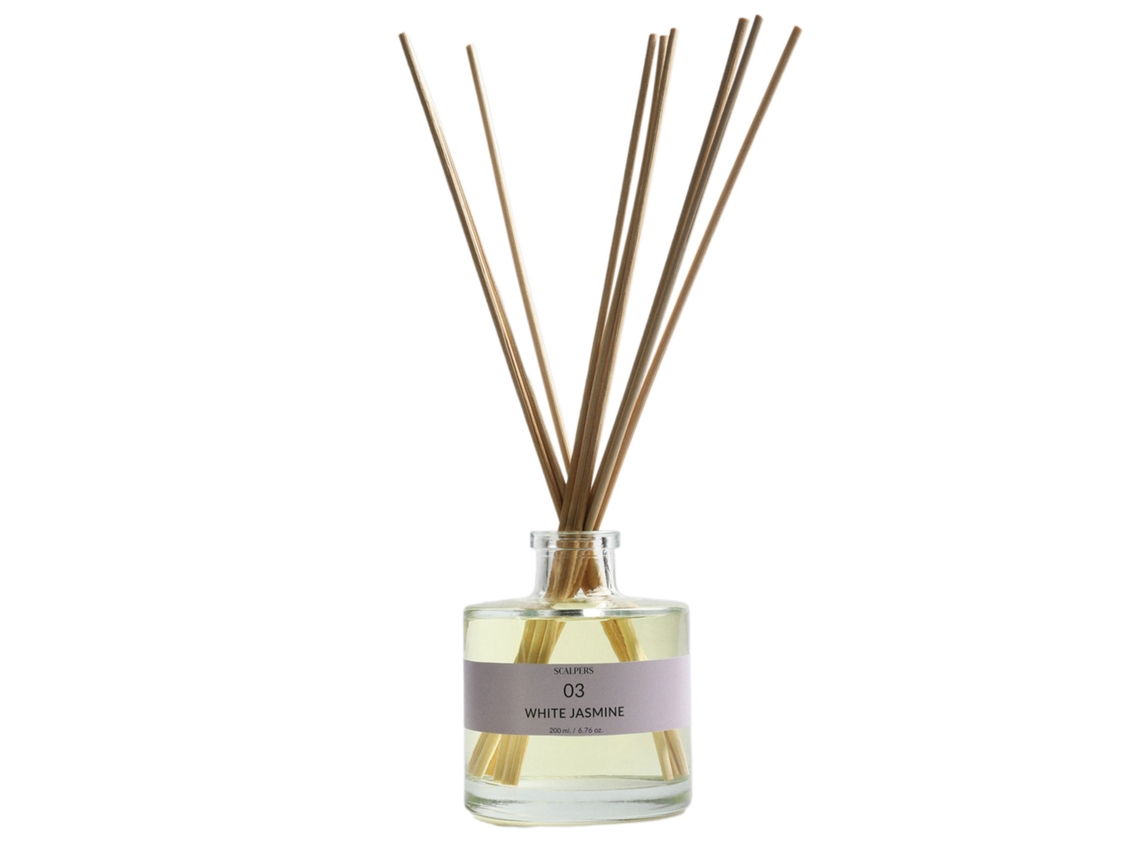 Aroma Jasmim Branco 200ml Difusor Mikado Scalpers