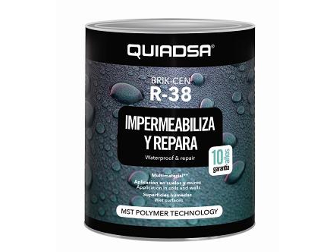 Impermeabilizante 1Kg.Brik-Cen R-38 Branco QUIADSA