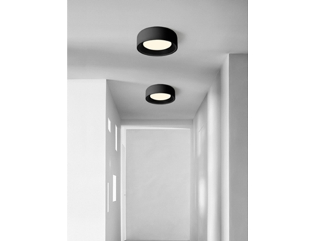 Candeeiro de Teto Redondo YUNNKER Ferroso L250Mm