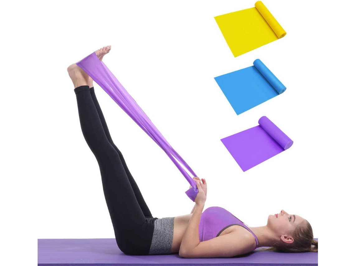 Conjunto de Faixas AQUAFORGE 3 peças 5m para Ioga