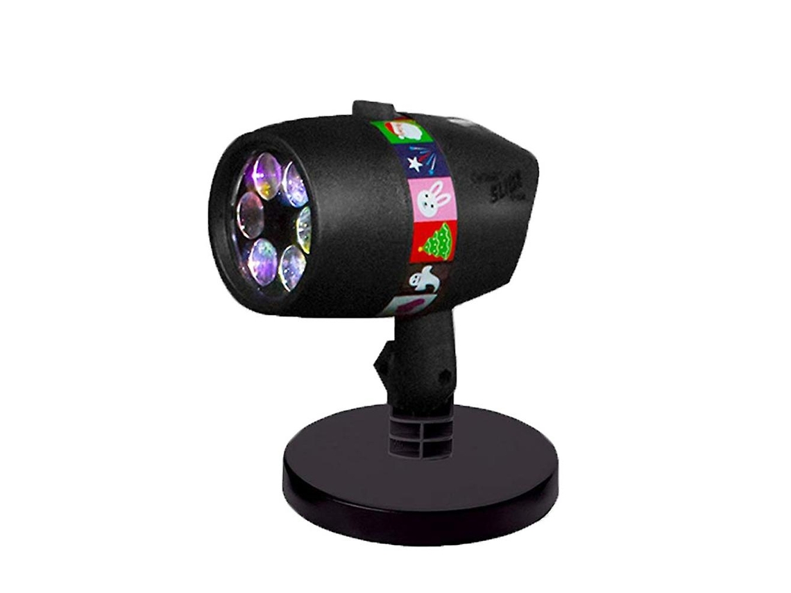 Projetor Com 12 Padrões De Imagens, Show Luzes Laser Deslumbrante, Lâmpada Projetora Para Uso Externo Em Festas Fim Ano. Aquaforge