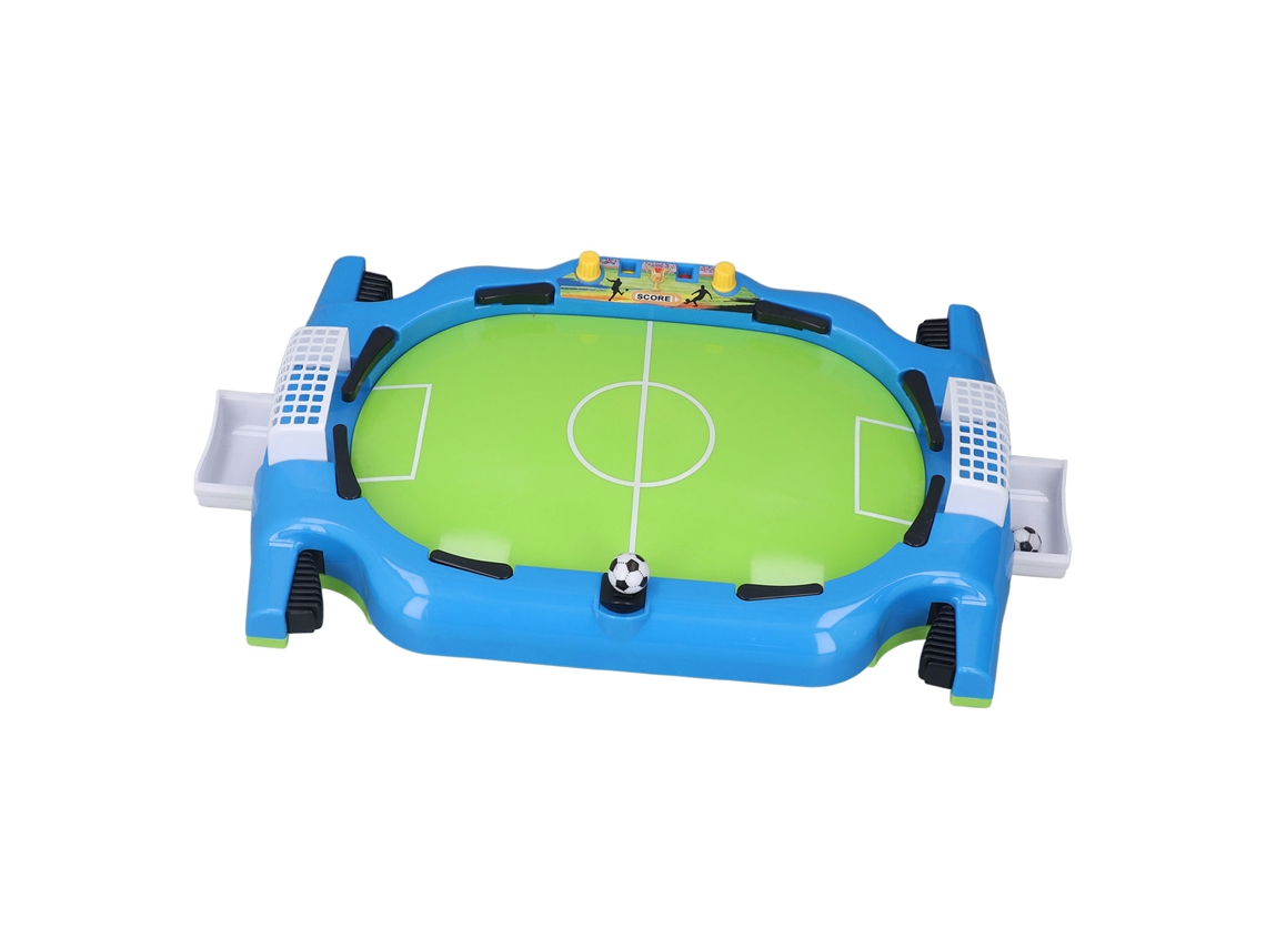 Primerox jogo Interativo de Futebol de Mesa Mini com 2 Bolas 2 Redes Placar Ajustável Plástico