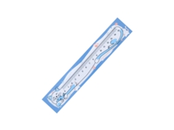 Régua De 15 Cm Com Escala Transparente, Ferramenta Medição, Lindas