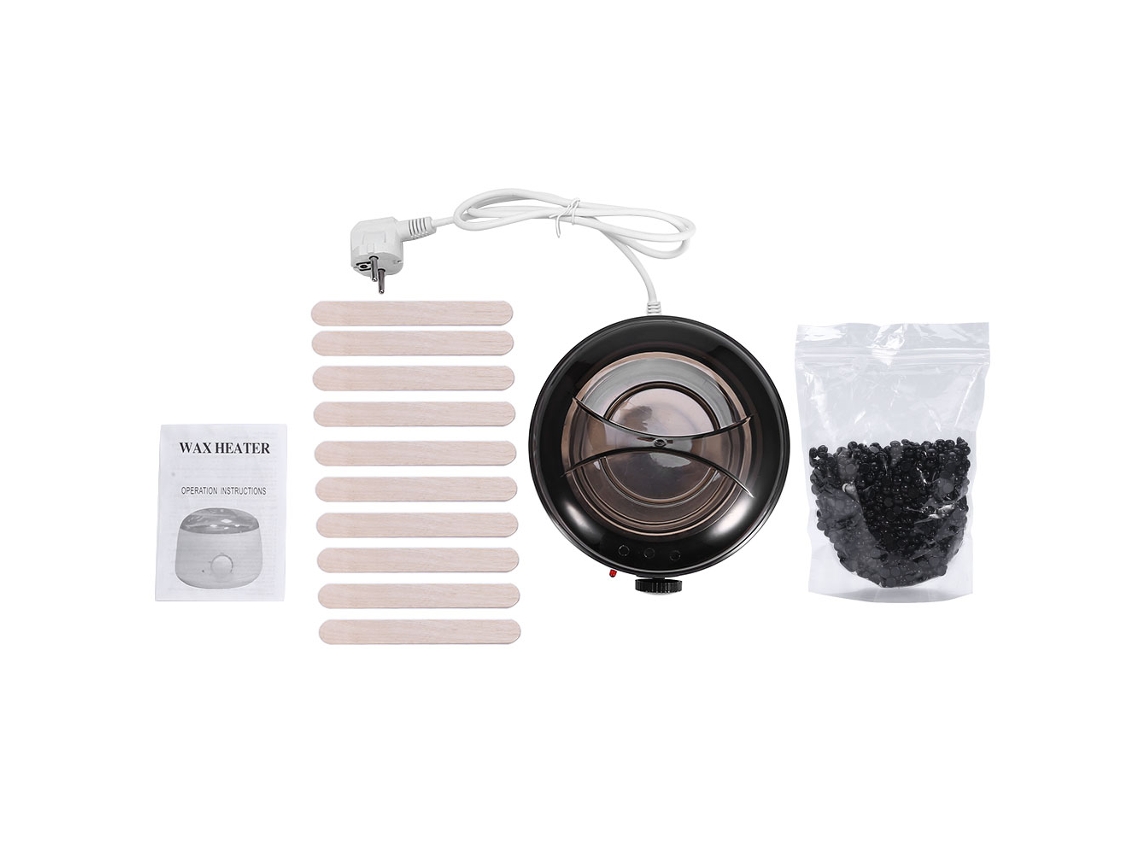 Kit De Depilação Com Aquecedor De Cera Quente Para Corpo E Bikini (chocolate)