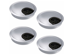 Pacote Com 4 Ilhós Para Cabos De 60 Mm, Ilhós Para Mesa, Ilhós Para Mesa Aquaforge