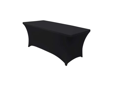 Capa Protetora para Mesa Retangular 180x74x74cm Preto RDM Design&Basic