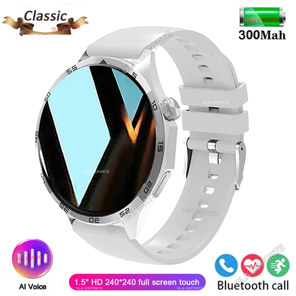 gps Track Smart Watch MDUG com Tela Amoled, NFC, Chamada Bluetooth, à Prova D'água e Monitoramento do Sono