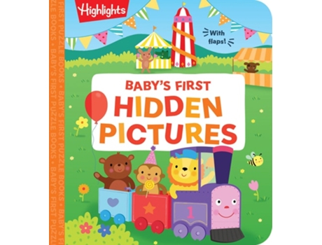 Livro Baby’s First Hidden Pictures de Highlights (Inglês - Capa Dura)