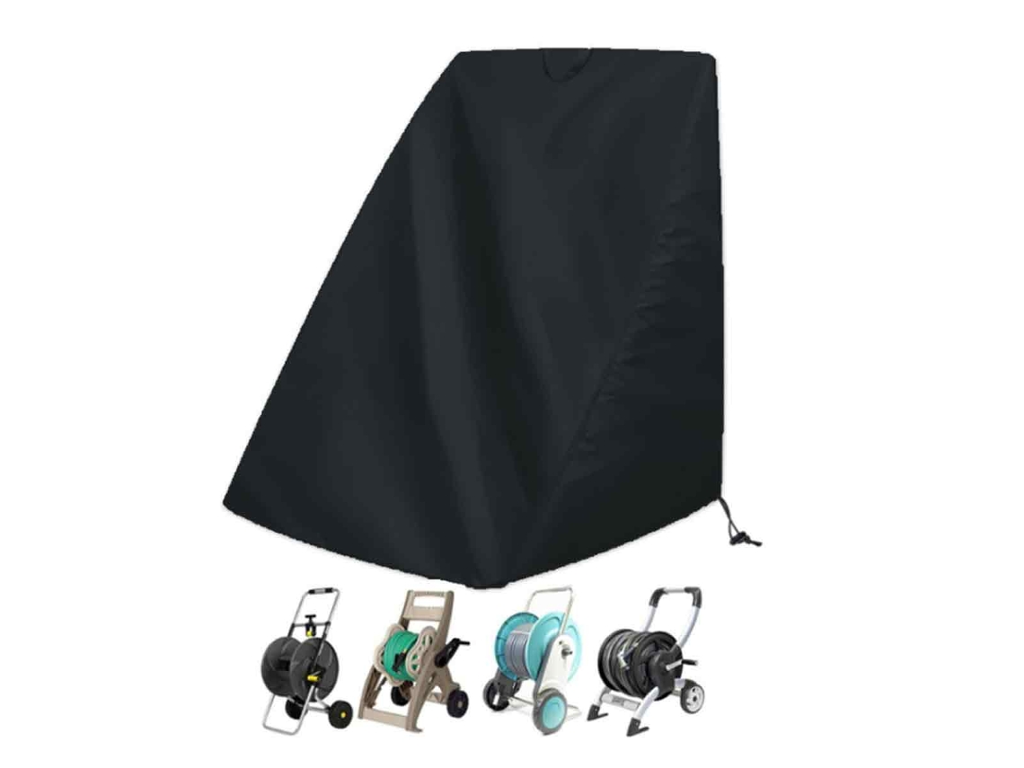 MEOIRUERY Capa Para Enrolador Preta 210d 66 X 63 X 88 Cm