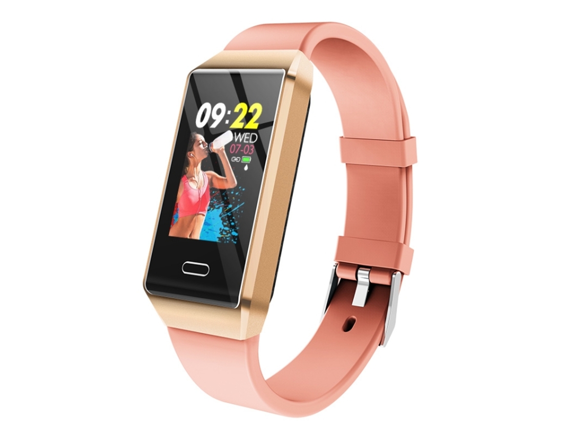 Pulseira Inteligente Halinuia Modelo X9 (tela Tft 1,14" Ip67, Contagem Passos, Lembrete Chamadas, Fc, Pressão Arterial, Registo Sono)
