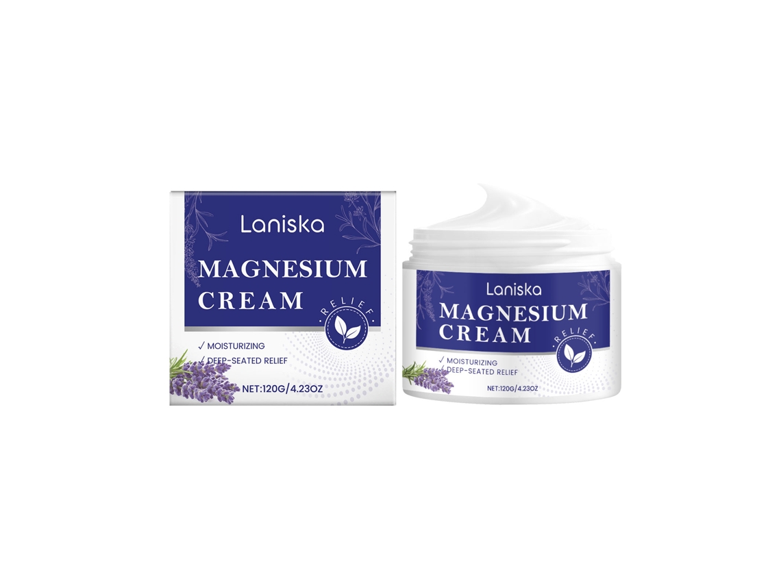 Creme Magnésio e Lavanda para Relaxar e Promover Sono Profundo LAXISCREED