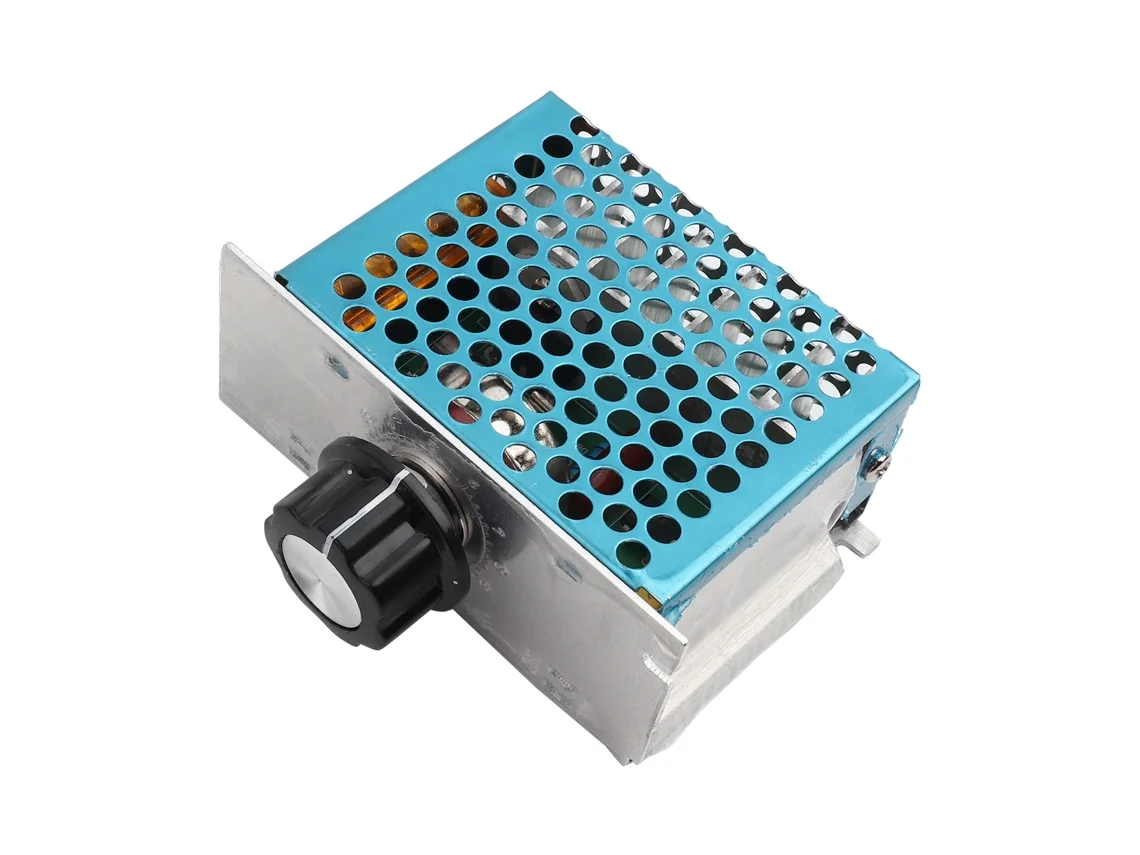 Regulador de tensão Mali, 4000W, 220V, controle de velocidade e temperatura
